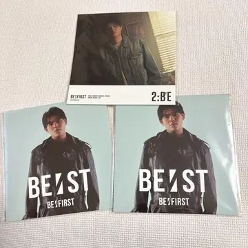 BE:FIRST 아코디언 포토카드 자켓 사이즈 스티커 레오