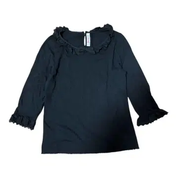 핑크하우스 레이스 7부 소매 티셔츠 M