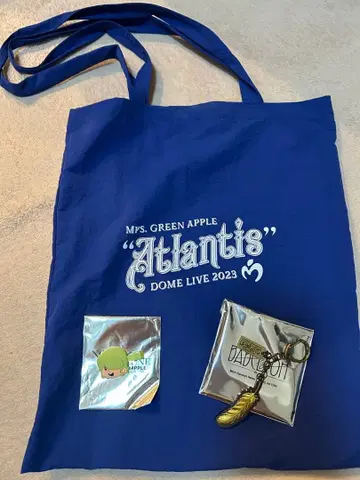 MFS GREEN APPLE 토트백 후지사와 료카 료짱 미세스