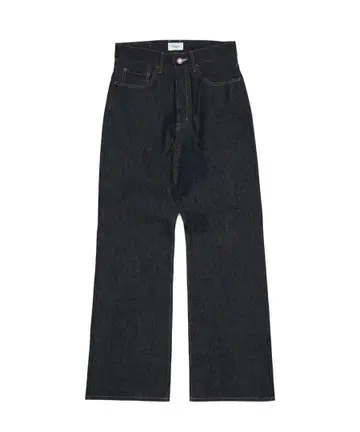 RIGID DENIM BOOTS CUT JEANS