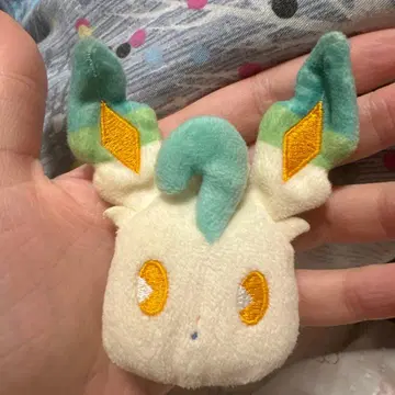 포켓몬 센터 한정판 오리지널 믹스오레 리프아 페이스 마스코트