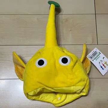 피크민 코스프레 모자 노랑 피크민