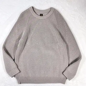 BATONER 바토너 시그니처 크루넥 스웨터 니트 3 L