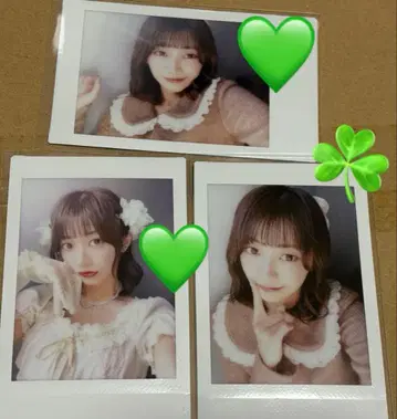 이타쿠라 카나 솔로 폴라로이드 3장