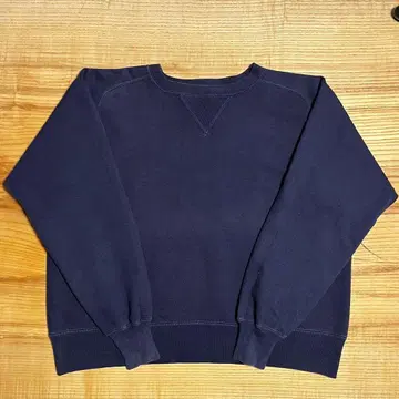 레어 구형 택 McCOY 양V 맨투맨 가지색 42 프리덤 슬리브