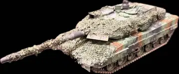 독일군 레오팔드2 1/35 탱크 모형 카모플라쥬 페인팅