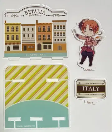 헤타리아 월드 스타즈 이탈리아 아크릴 디오라마 스탠드