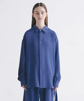 CULLNI () 리본 벨트 셔츠 22-SS-004 블루 계열