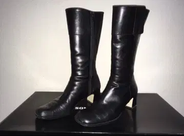 소니아 리키엘 롱 부츠 검정 블랙