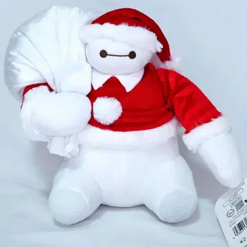 디즈니 베이맥스 크리스마스 산타클로스 봉제 인형