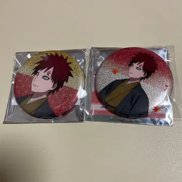 NARUTO 가을의 발걸음 캔뱃지 가아라