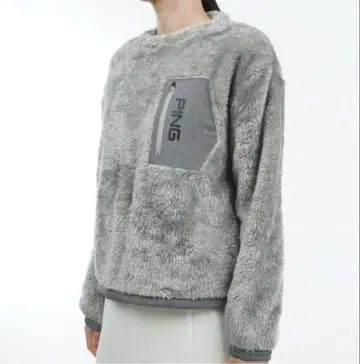 PIN 보아 플리스 풀오버 여성용 LL 골프