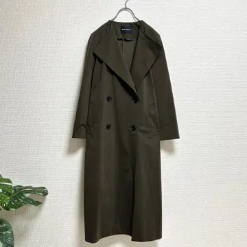 [새상품급] 블렌하임 트렌치코트 롱 코트 벨트 있음