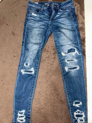 AMERICAN EAGLE 슈퍼 스트레치 데님 US2