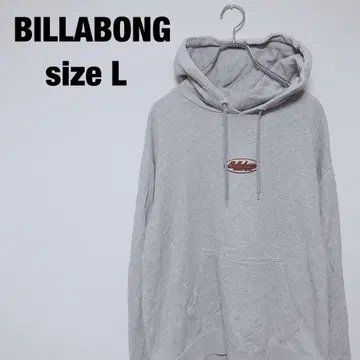 빌라봉 그레이 후디 자수 로고 사이즈 L