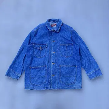 vintage 커버올 데님 자켓 구제 의류
