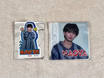 ONE'N'ONLY 쿠사카와 나오야 NAOYA ROUND1 코스터&스티커