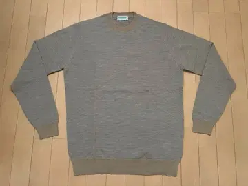 John Smedley 스웨터 메쉬 메리노울 M 베이지