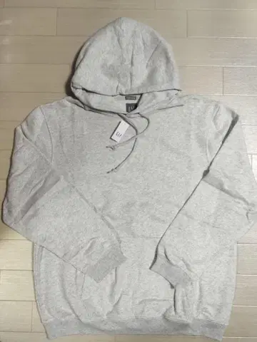 새상품 GAP 무지 풀오버 후드티 XL 오트밀