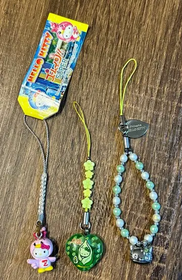 지역 한정 키티 줌인 oze 신슈 레어 스트랩