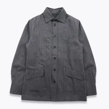 [ 새상품급 ] ORIAN 오리안 헤링본 커버올 셔츠 자켓 L