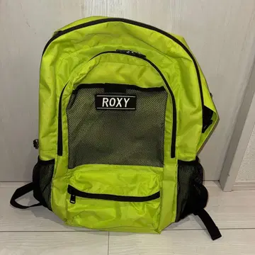 ROXY 라임 그린 백팩