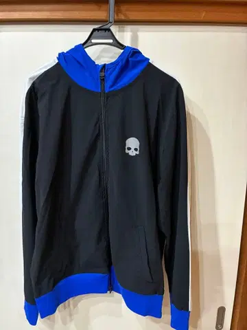 HYDROGEN 나일론 자켓 XL 블랙/파랑