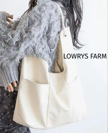 LOWRYS FARM 로리즈팜 5 포켓 토트 백 경량