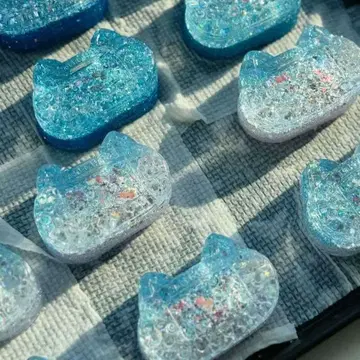 반짝반짝 스퀴즈 고양이형