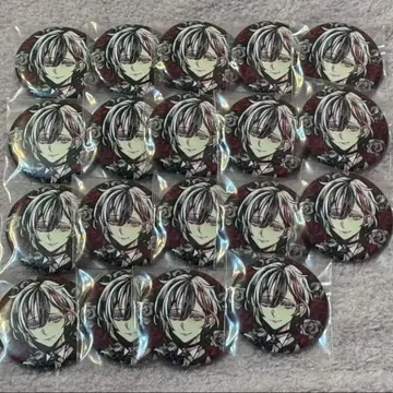 악마 집사와 검은 고양이 아쿠네코 벨리안 장미 캔뱃지 초기 캔뱃지 캔뱃지