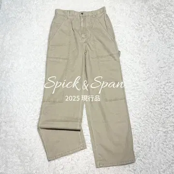 25년 새상품급 Spick & Span 자수 페인터 팬츠 정가 1.8