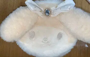 산리오 마이멜로디 화이트 디자인 시리즈 페이스형 파우치