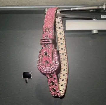 00s Glitter Studded Design Belt