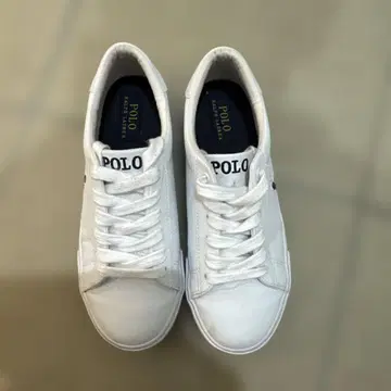 POLO 화이트 스니커즈