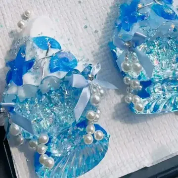 반짝반짝 파랑 파르페 스퀴즈