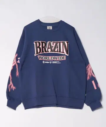 DESERTSPORTSWEAR 빅 실루엣 소매 프린트 그래픽 체리 보라색