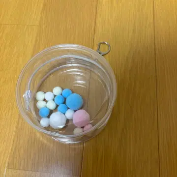 클리어 파우치 덕질 파우치 원형