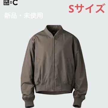 [택 포함 새상품] UNIQLO C 봄버 자켓 블루종 S 올리브