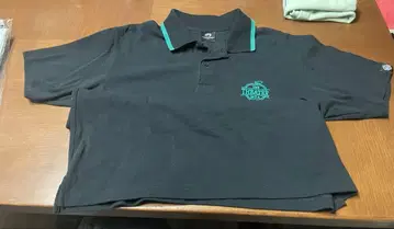 THE THEATER 블랙 피케 셔츠