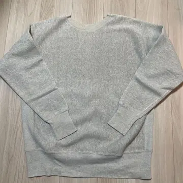 70's 초기 단색 택 챔피온 리버스 위브 무지 눈 없음 L