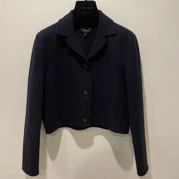 [ 미사용 새상품 ] THEORY 띠어리 더블 페이스 코트 다크 네이비