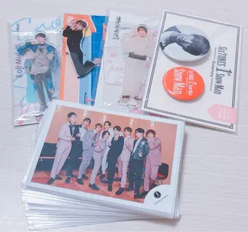 Snow Man 무카이 코지 아크릴 스탠드 공식 사진 캔뱃지