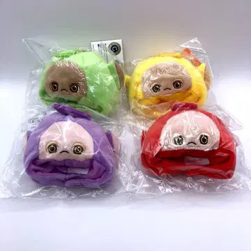 텔레토비즈 팬 캡 키링 라라 딥시 포 윙키