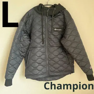 [ 새상품급 ] L Champion 후드티 블랙 아우터