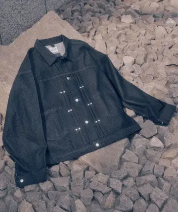 HARE 랭글러 콜라보 데님 자켓 S 사이즈 레어 소량 있음