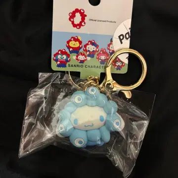 산리오 미야쿠미야쿠 변신 입체 마스코트 컬러 키링 시나모롤