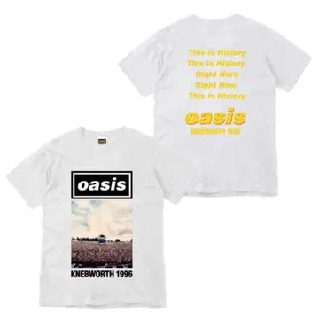 [초레어] Oasis 티셔츠 L 사이즈 네브워스 1996