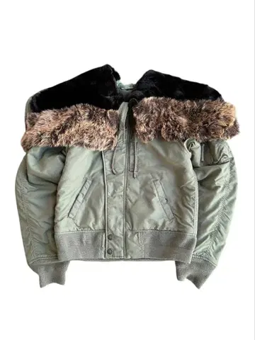 fur docking n2b flight jacket