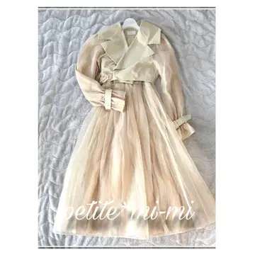 eimyistoire 튤 슬리브 자켓 x 튤 원피스