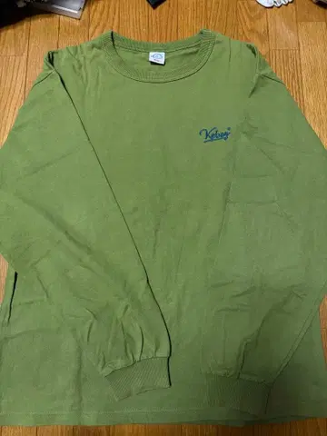 Keboz 긴팔 티셔츠 M 올리브 그린